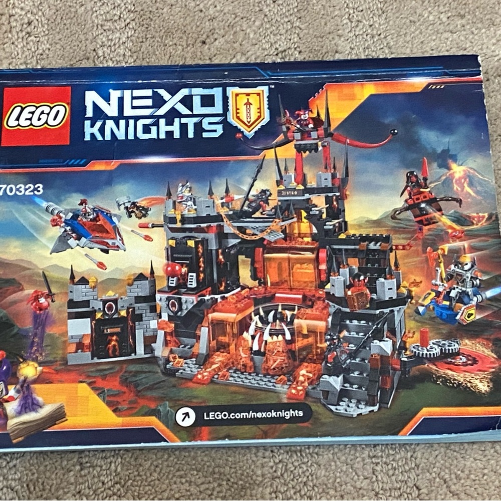 LEGO #70323 - NEXO KNIGHTS Jestro's Volcano Lair Instruction Manual - NO BRICKS